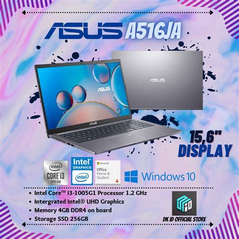 Asus A516JA latest drivers